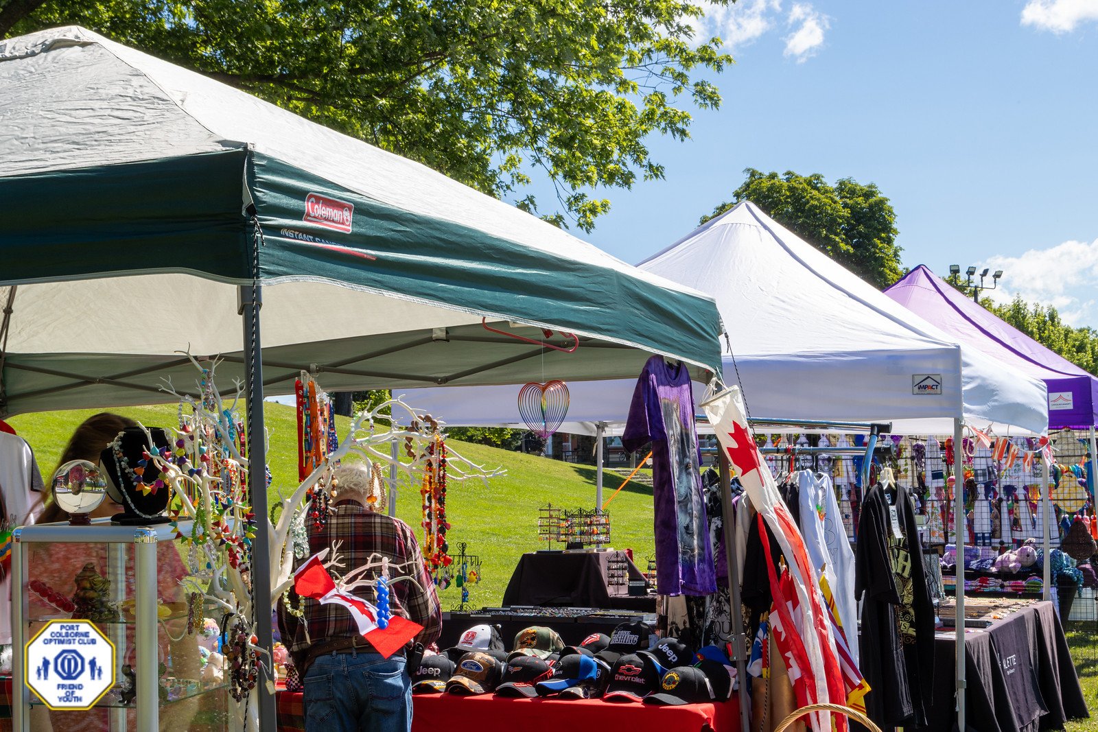 Vendor tent